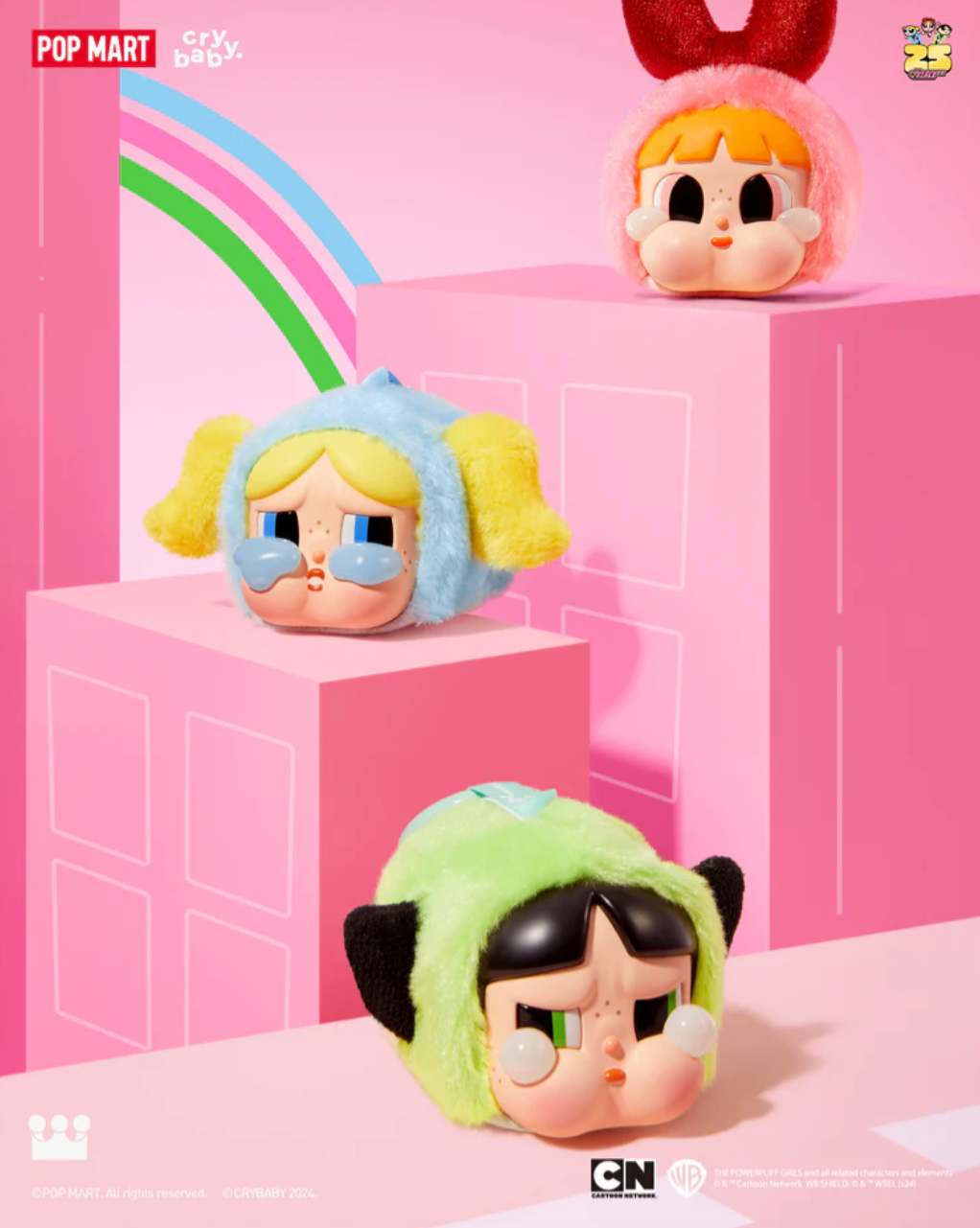 Power Puff Girls CryBaby Charm (1 Single Blind Box)