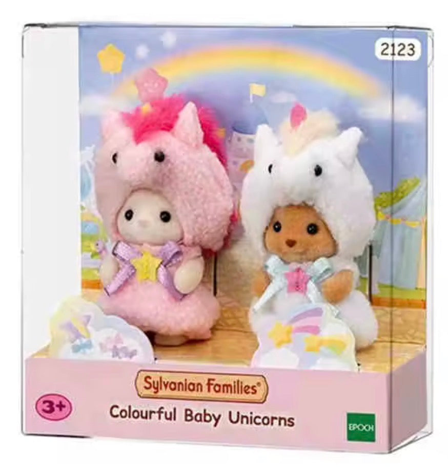 Sylvanian Families Colourful Baby Unicorns set