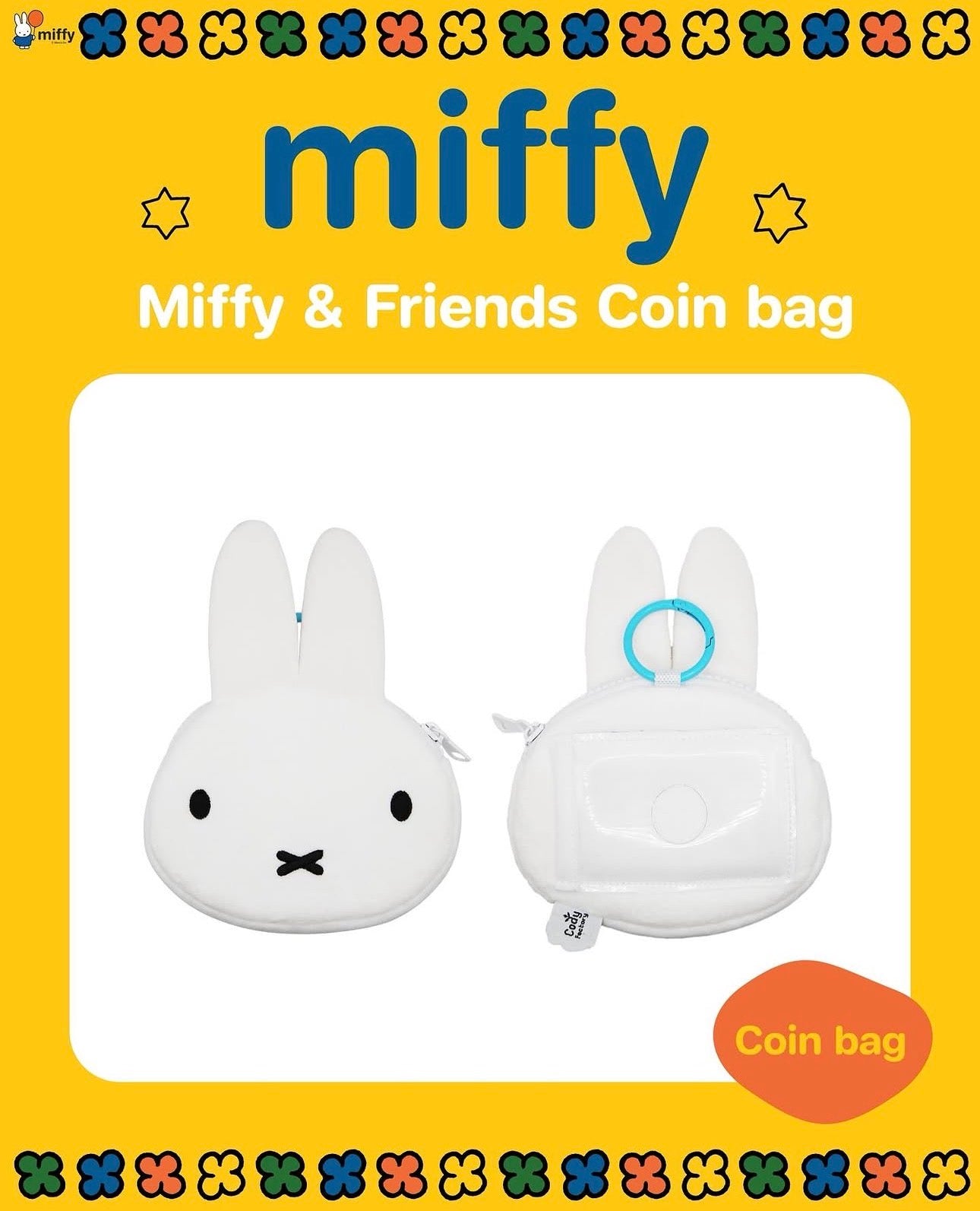 Miffy Pouch Keyring