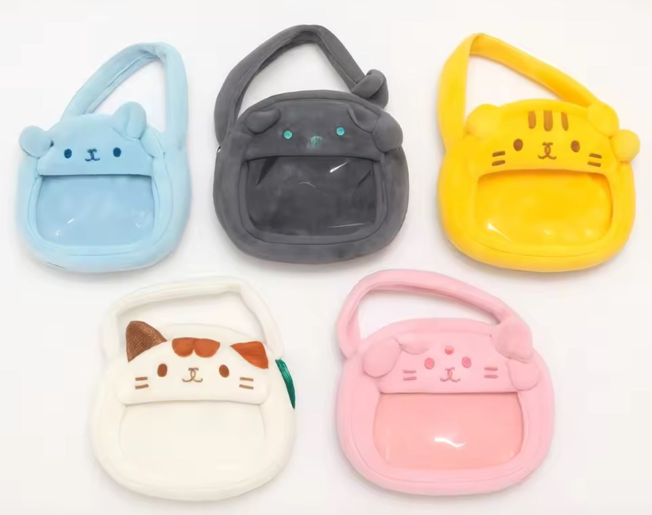 Cat Pocket Plush Charm Gacha (1 Random)