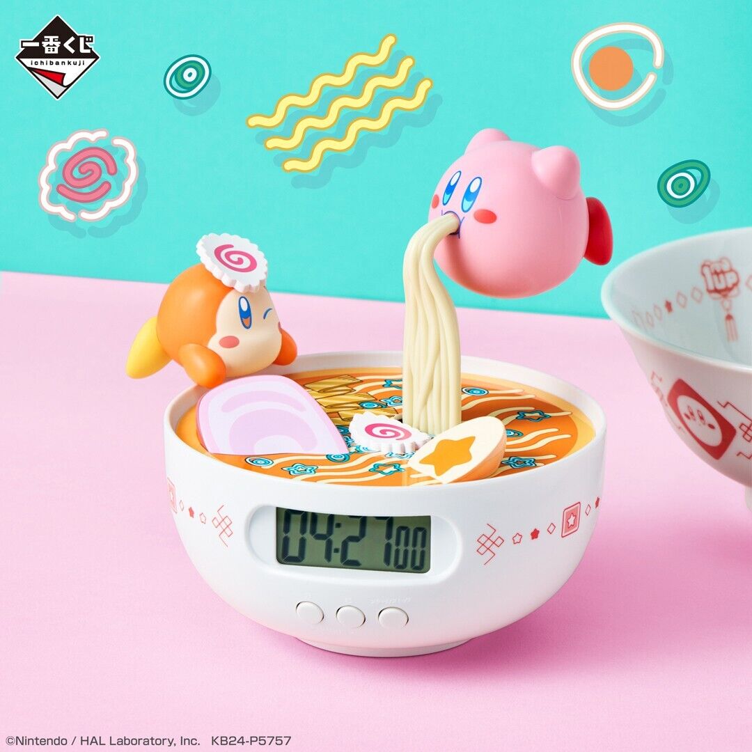 Kirby Ramen Clock