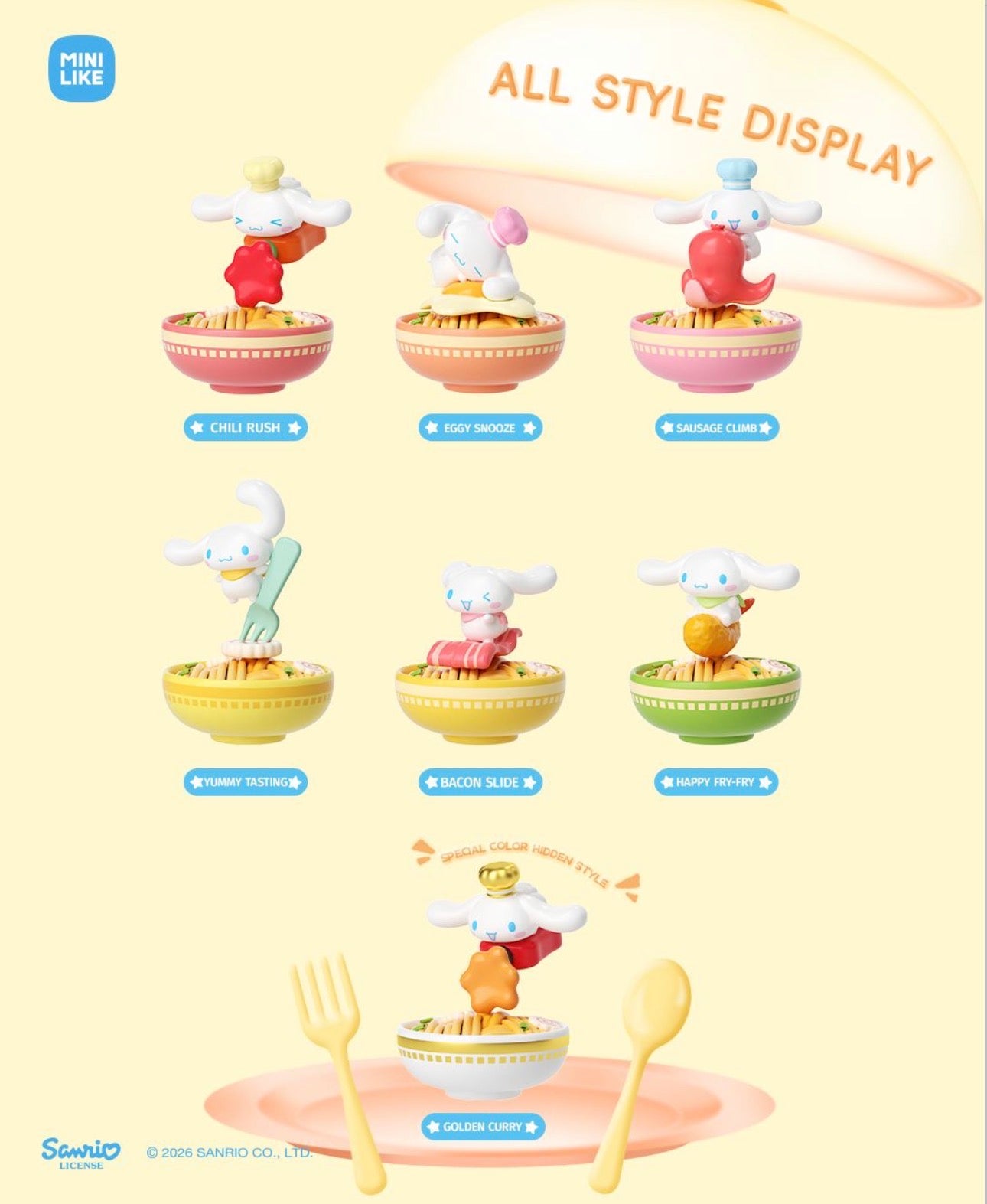 Cinnamonroll Ramen Blind Box