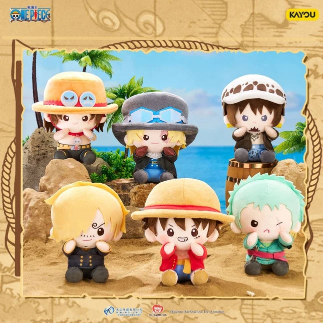 One piece plushies
