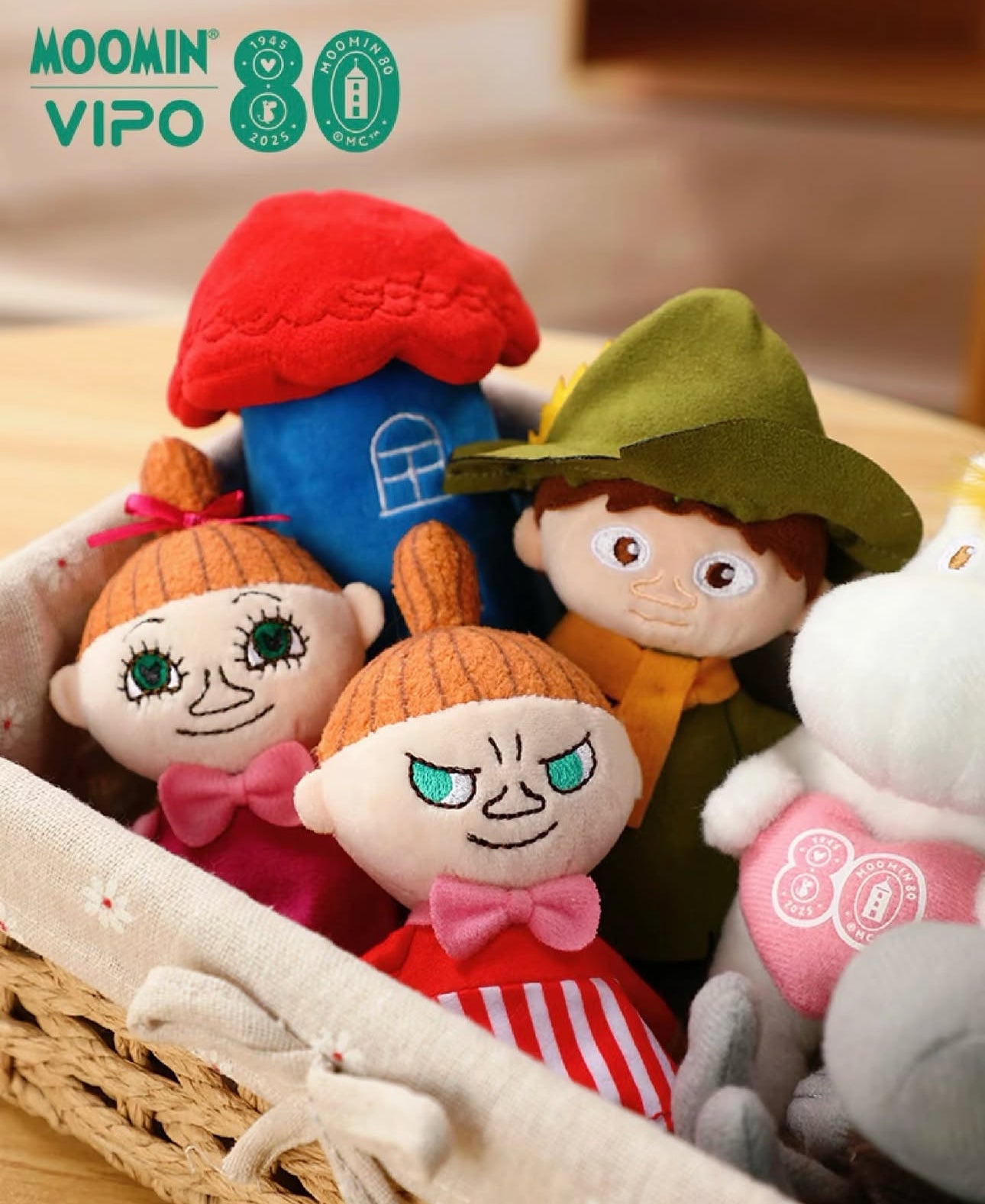 Moomin 80th Anniversary Plush Blind Box (1 Random)