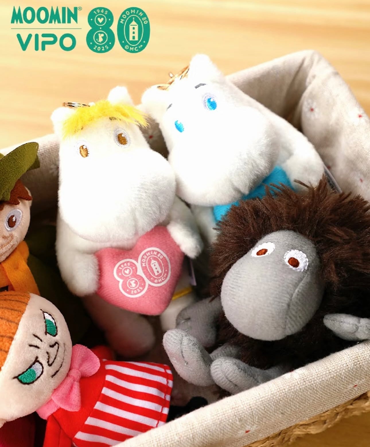 Moomin 80th Anniversary Plush Blind Box (1 Random)