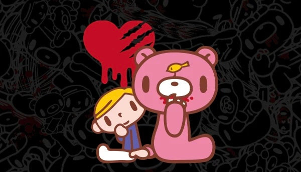 Gloomy Bear Black Notepad