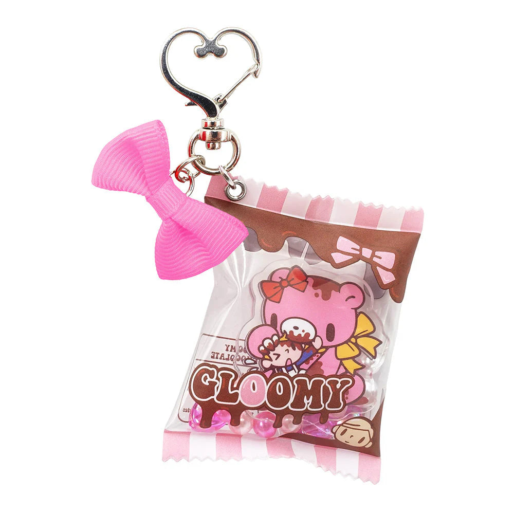 Gloomy Bear pink candy charm