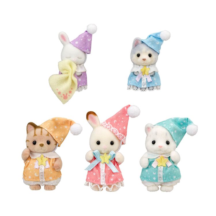 Sylvanian Families Gather Together! Baby Set - Pajama Party