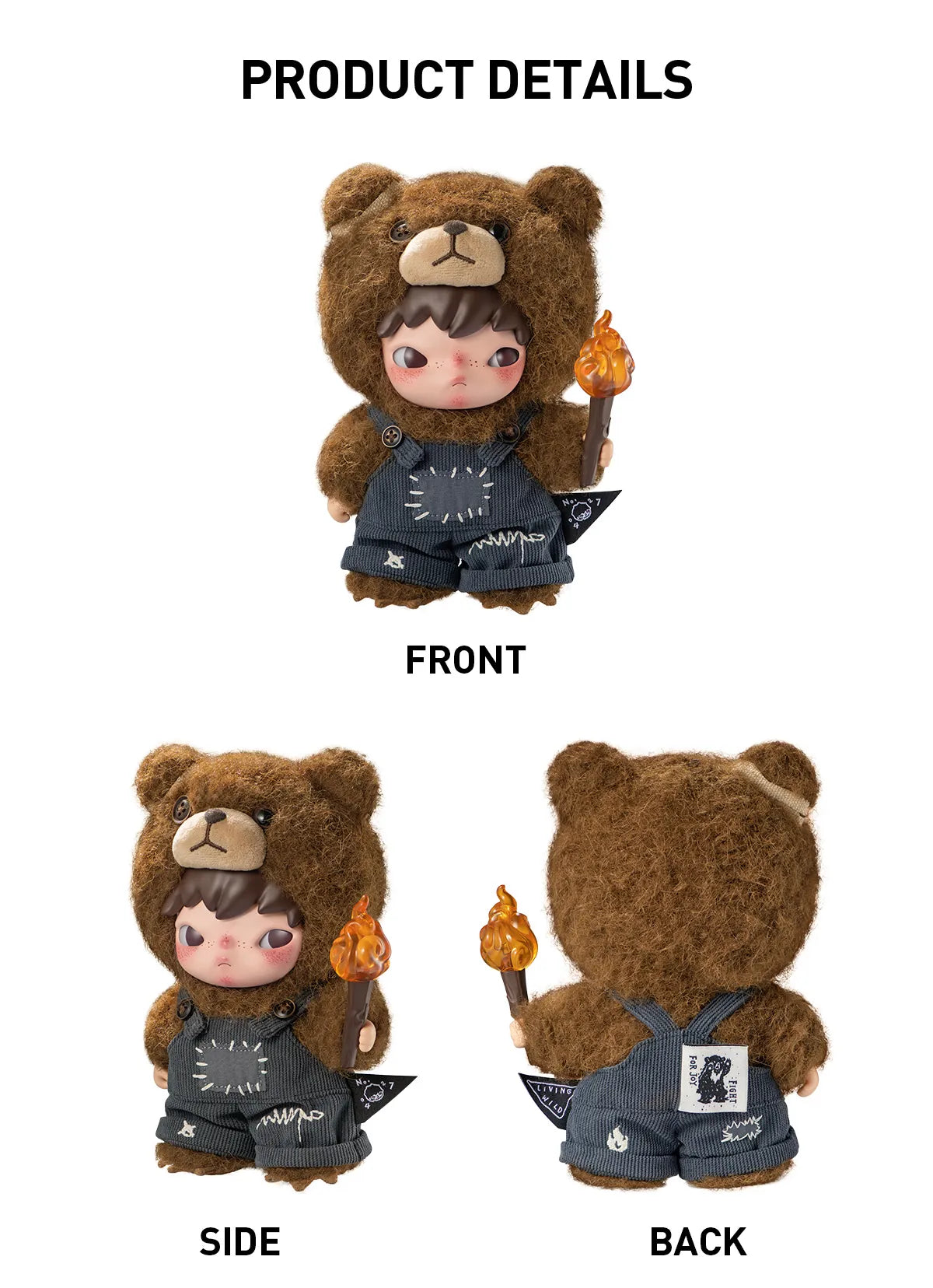 Hirono Living wild plush