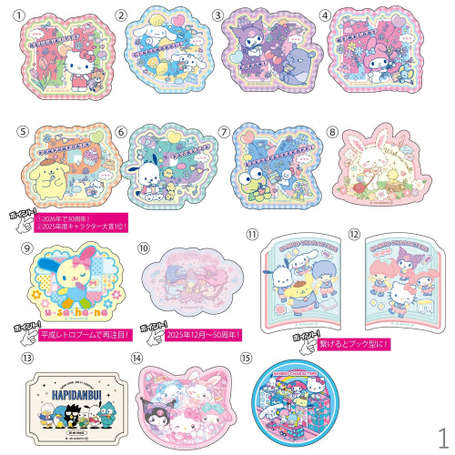 Furuta Sanrio Characters Sticker Cookie Vol.3
