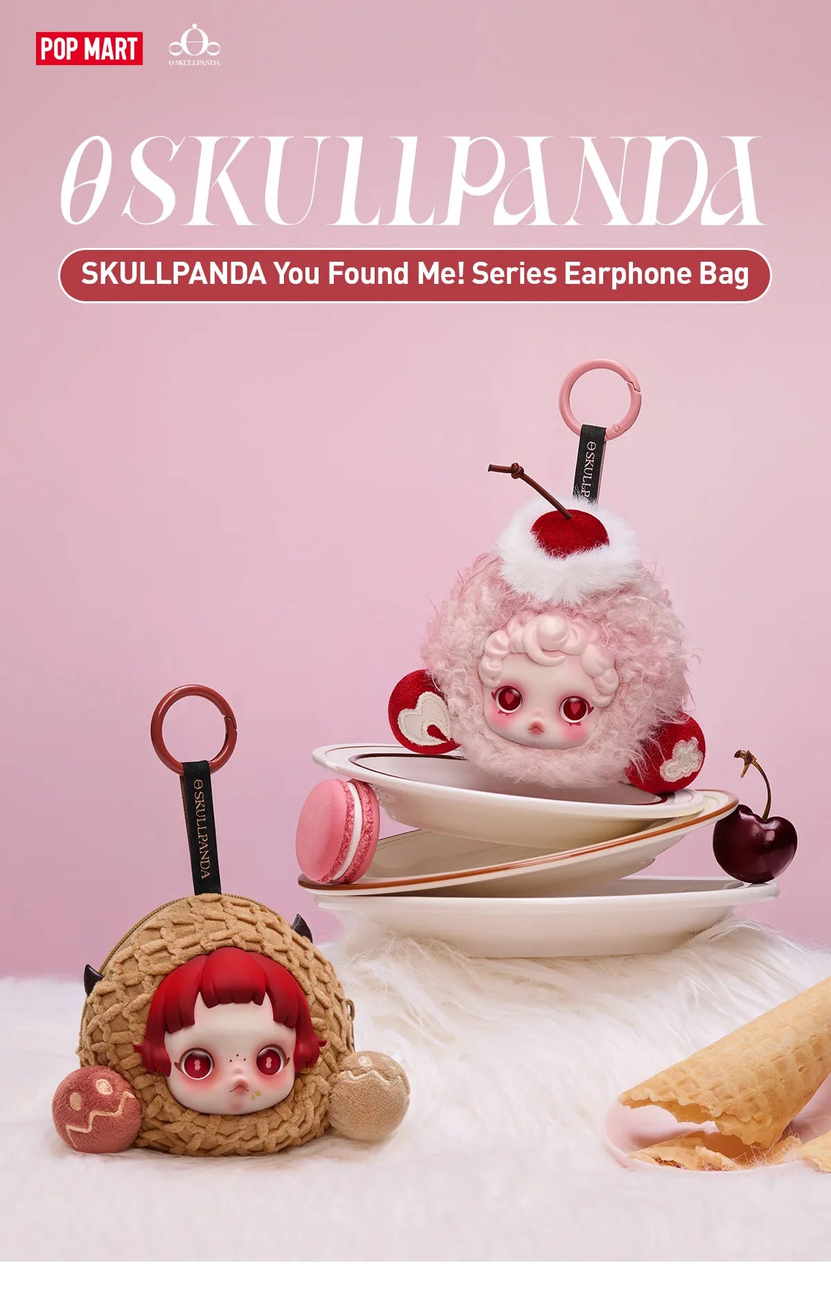 SKULLPANDA You Found Me!Series Earphone Bag