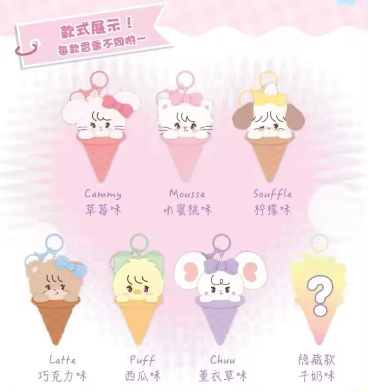 Mikko Ice Cream Plush Blind Box