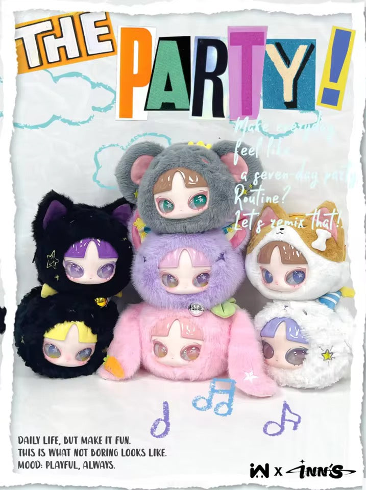 INNS V2 LET'S PARTY Plush Series Blind Box