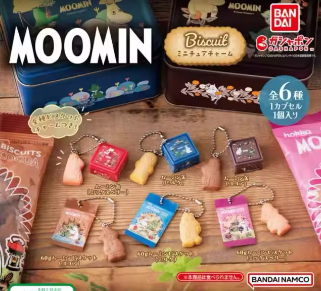 Moomin Biscuit Charms Gacha (1 Random)