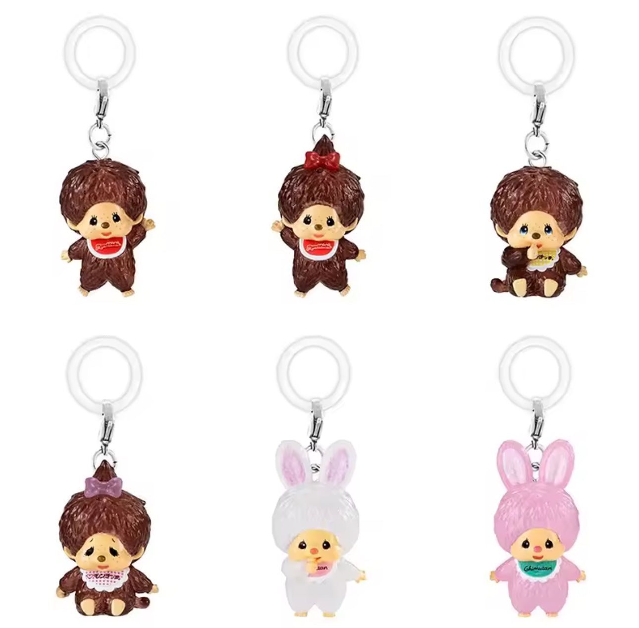 Monchhichi Charms Gacha (1 Random)