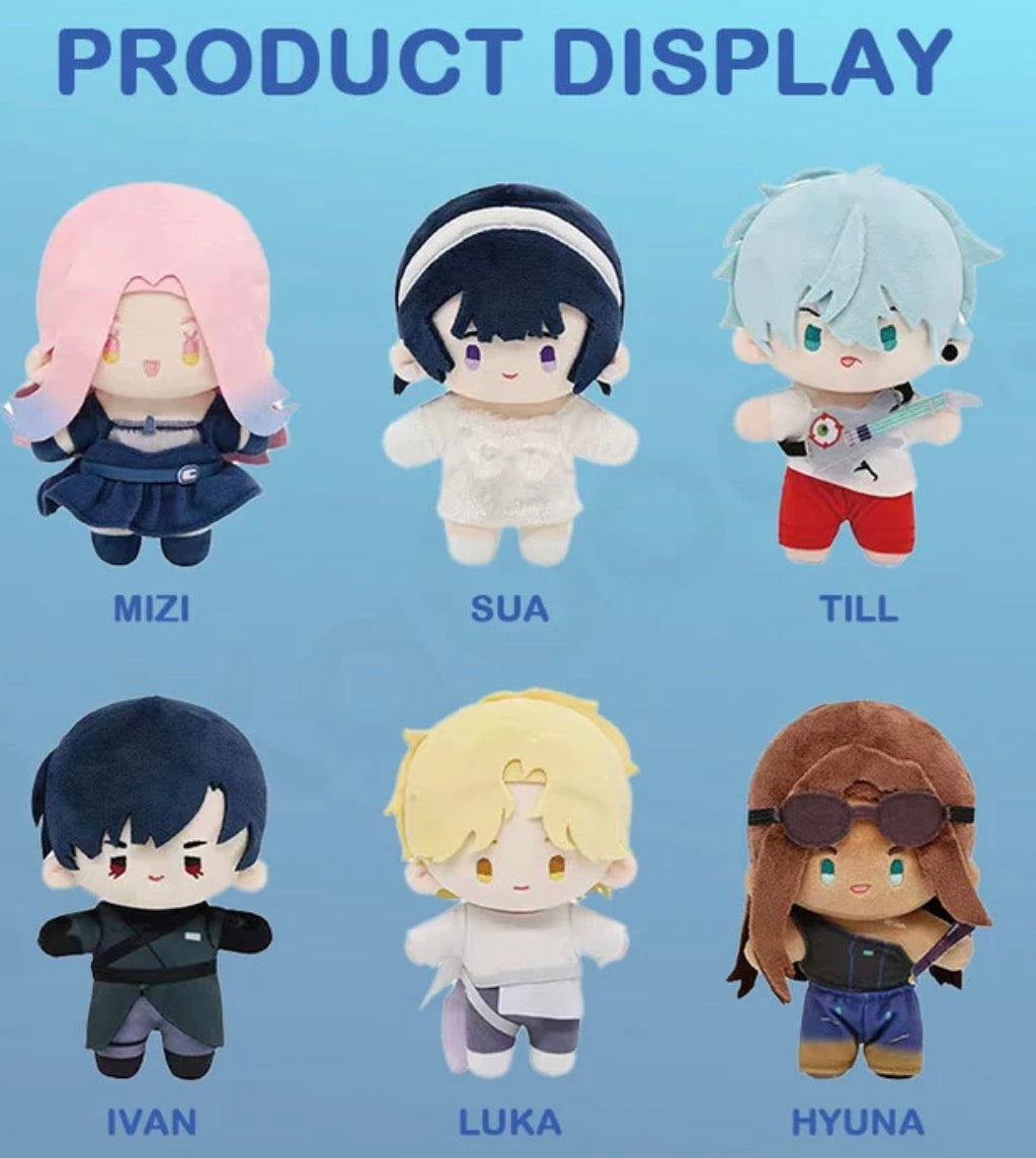Alien stage plushies