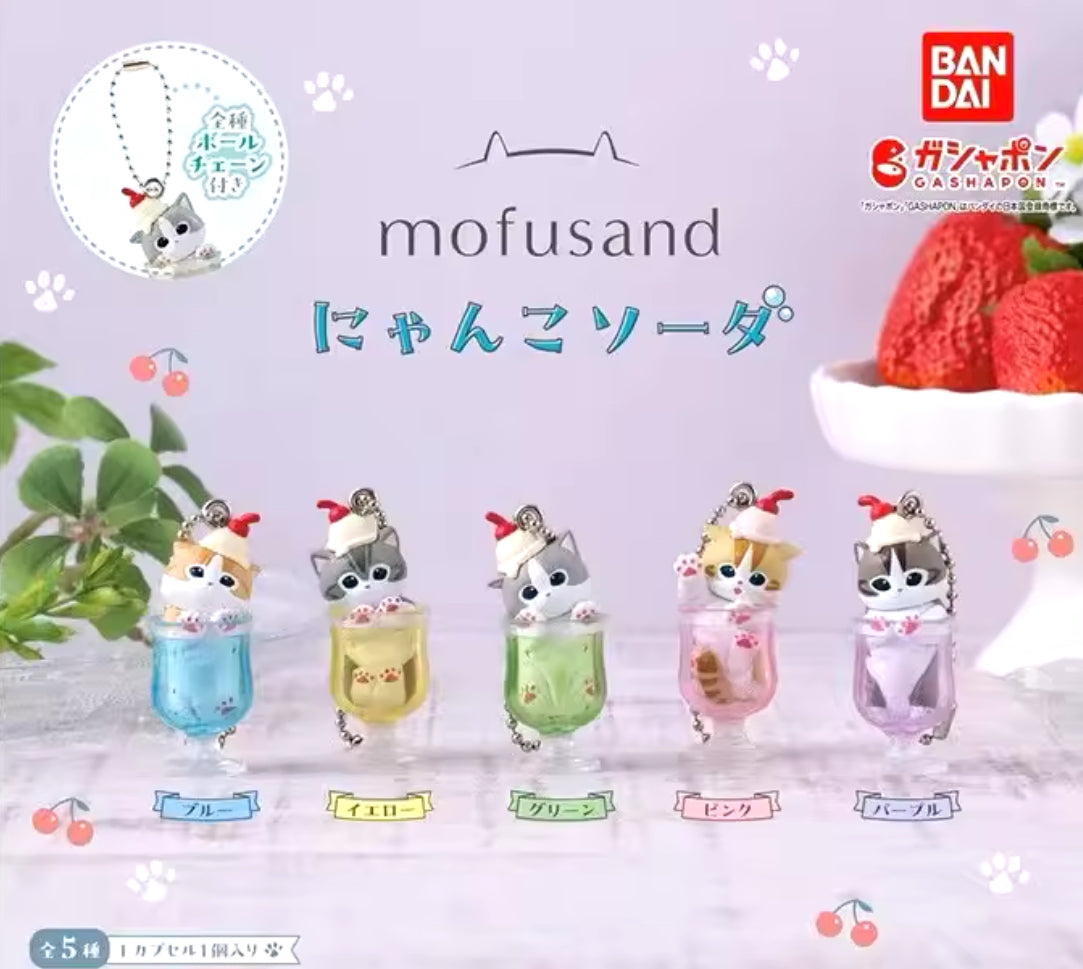 Mofusand Nyanko Soda Gacha (1 Random)