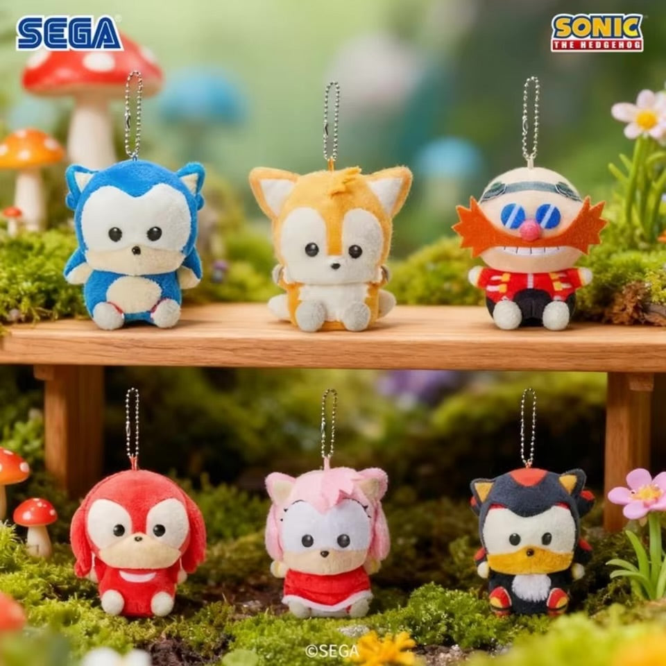Sega: Sonic plush charms