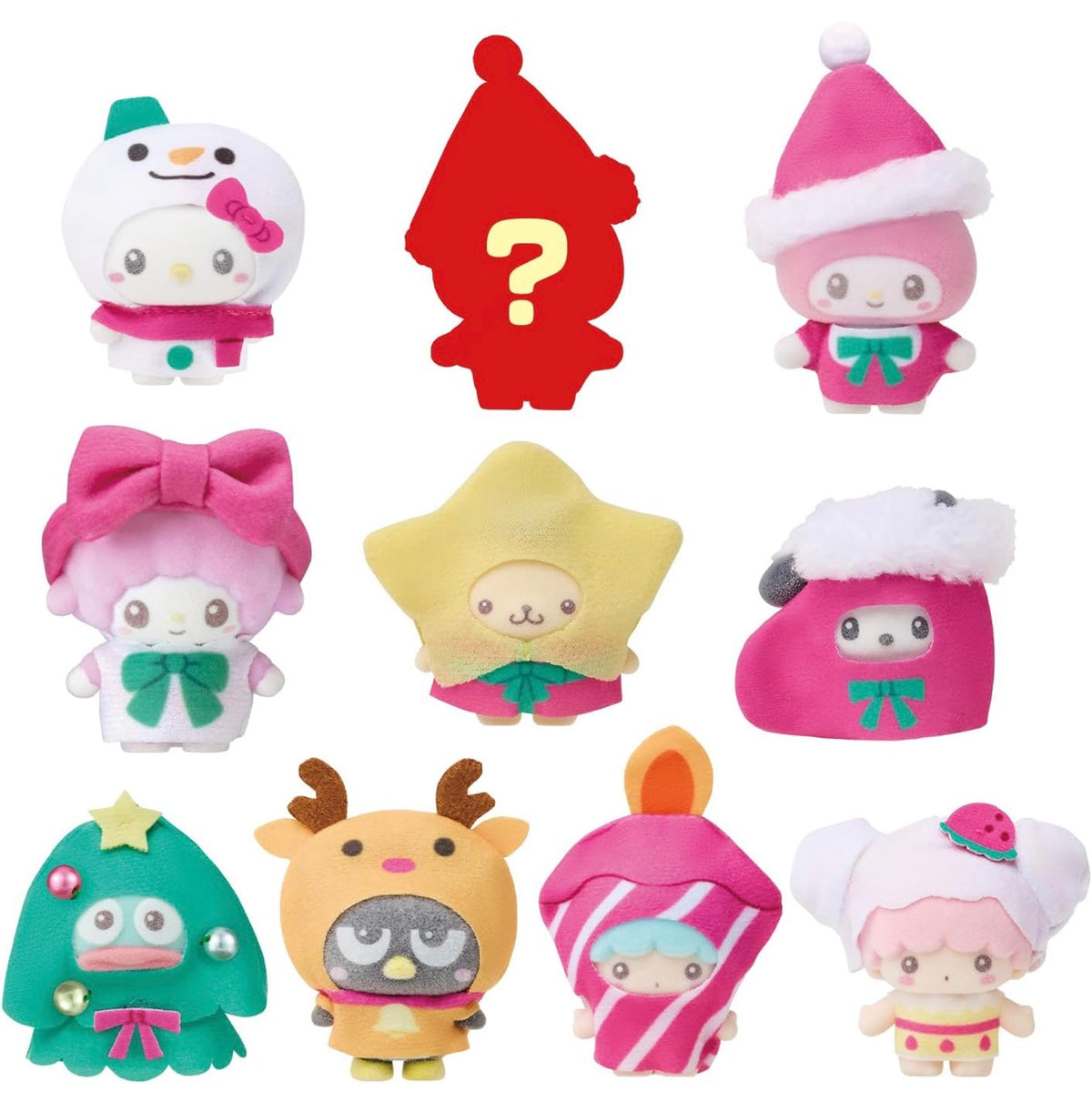 Petittomo Sanrio characters Happy Holidays