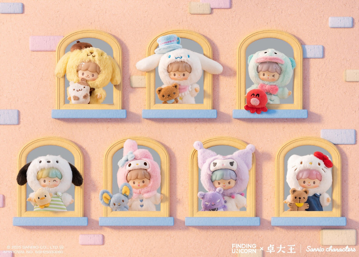 Zzoton x Sanrio Love League Buddies Vinyl Plush Blind Box (1