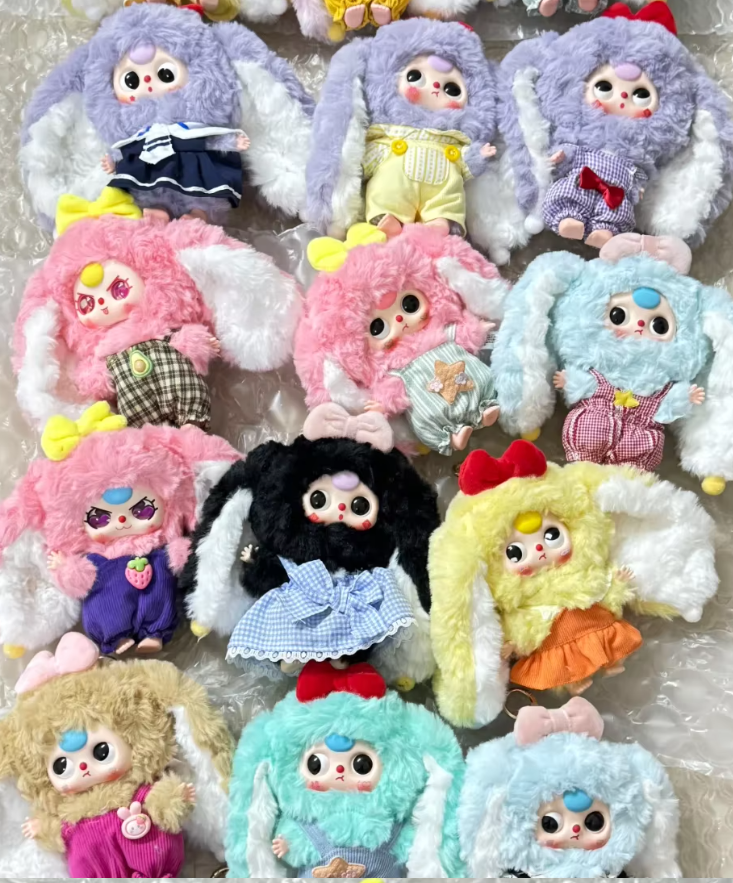 Baby Three Plush Charm (1 Random)