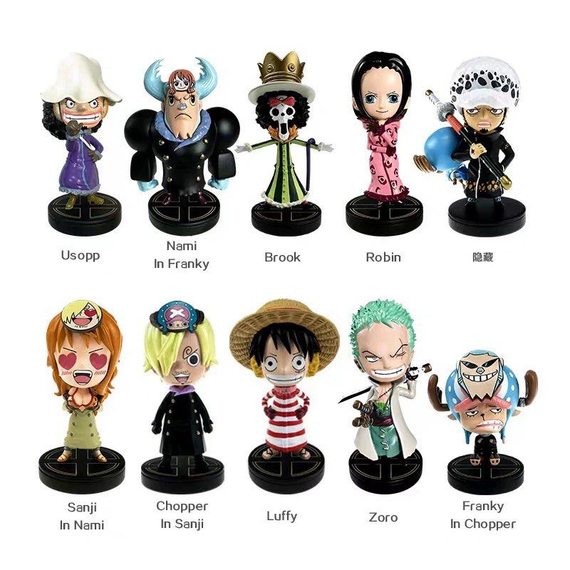 One Piece Characters Stamp Blind Box (1 Random)