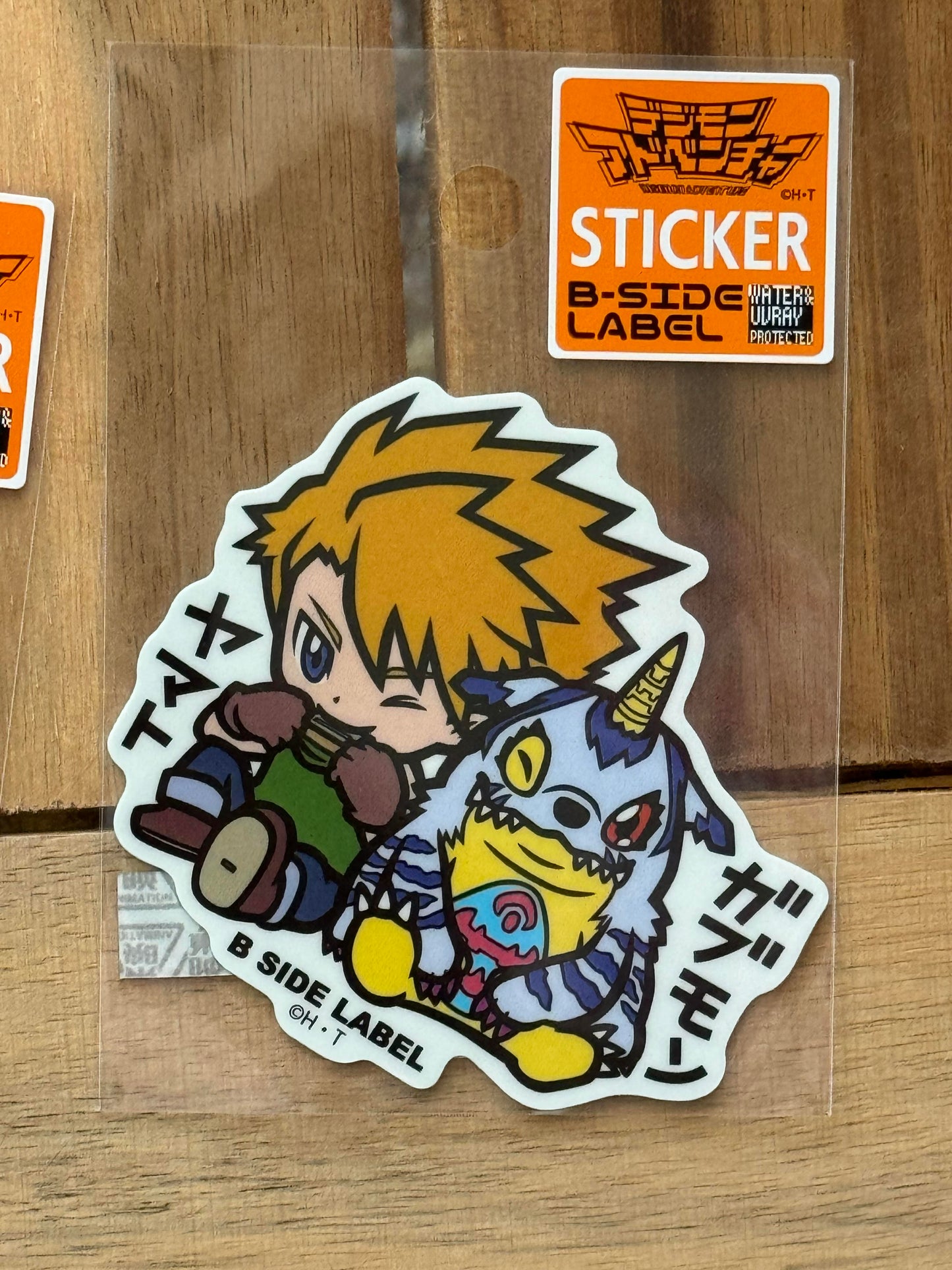 Digimon Stickers By B-side Label