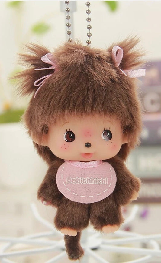 Monchichi pink pastel baby