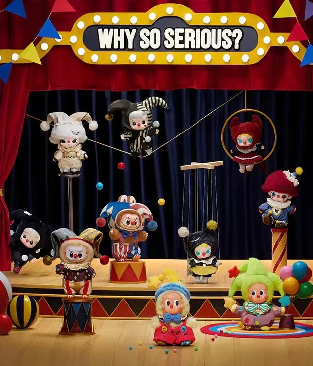 POP MART WHY SO SERIOUS Series-Vinyl Plush Pendant Blind Box (1 Random)