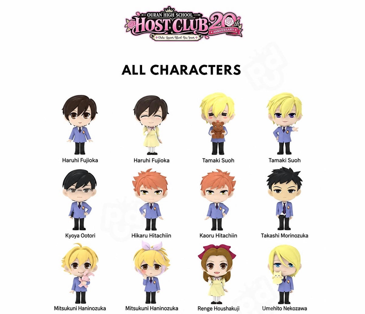 Ouran highschool Medium Figure blind box