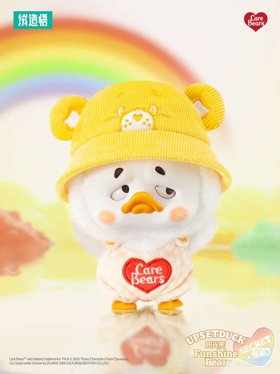 Upset Duck X Care Bare Plush Blind Box (1 Random)
