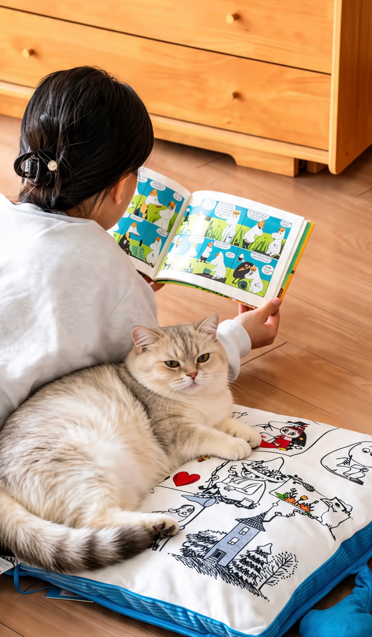 Moomin Book Plush (Big Size)