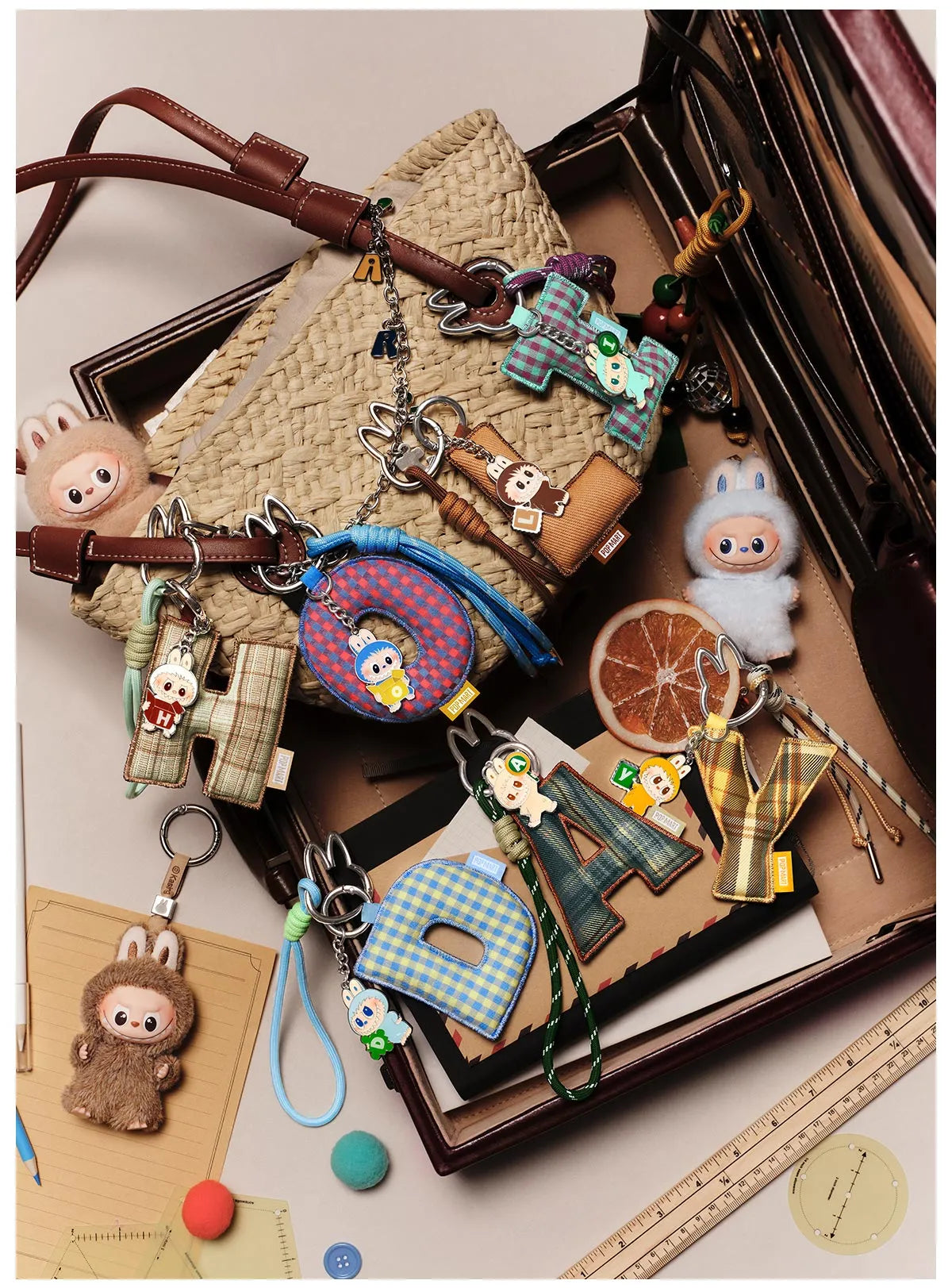 The Monsters: Pin for love letter pendant blind box