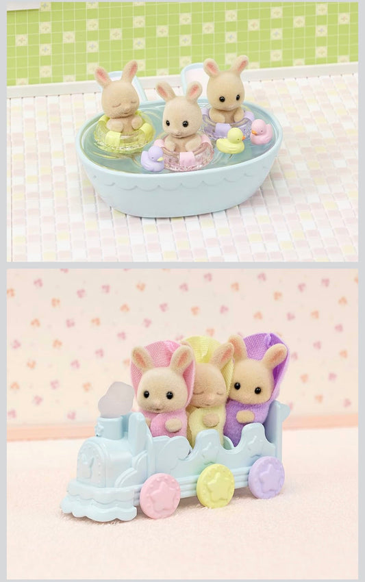 Sylvanian families: Baby triplets set