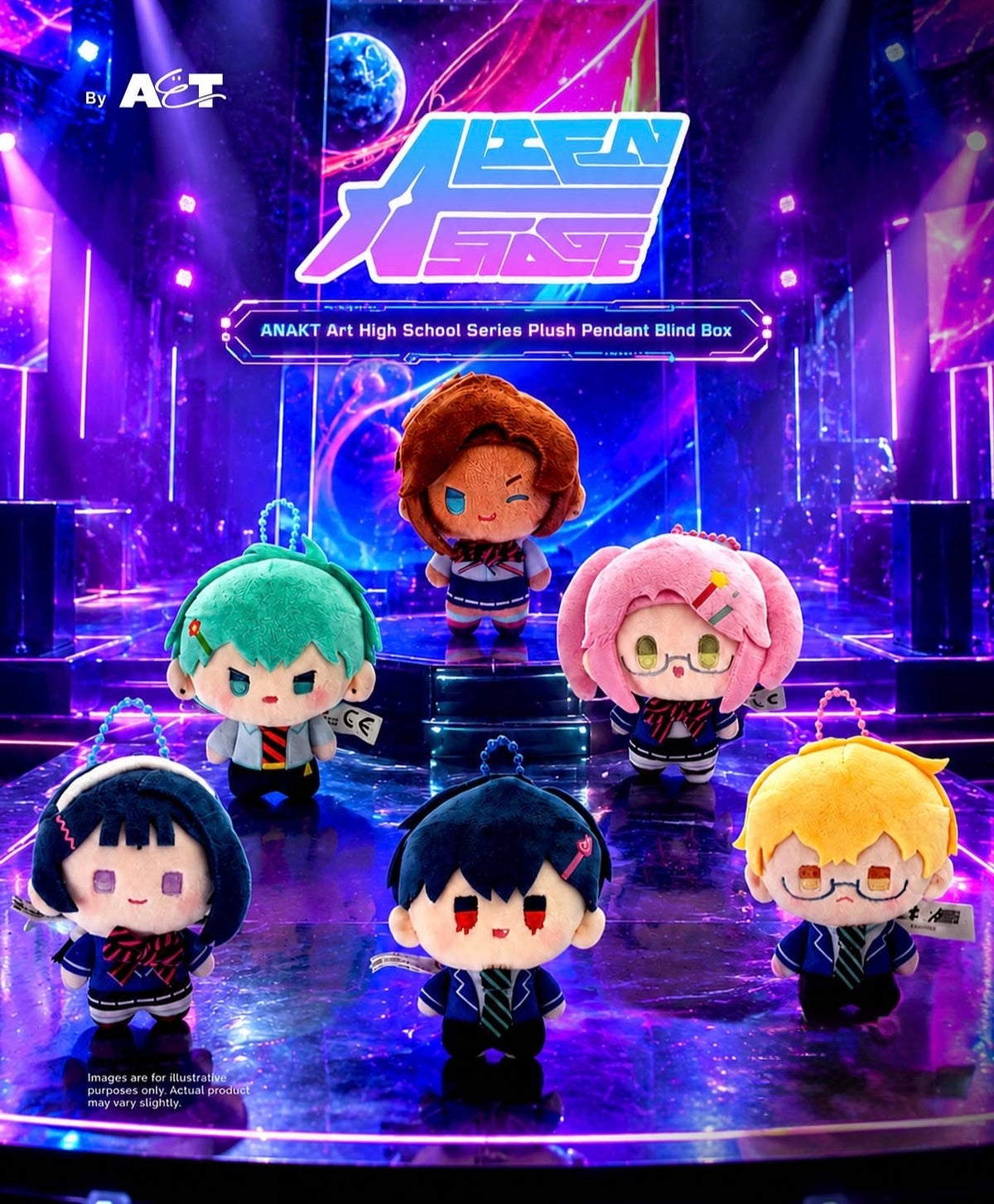 Alien Stage – ANAKT Art High School Series Plush Pendant Blind Box