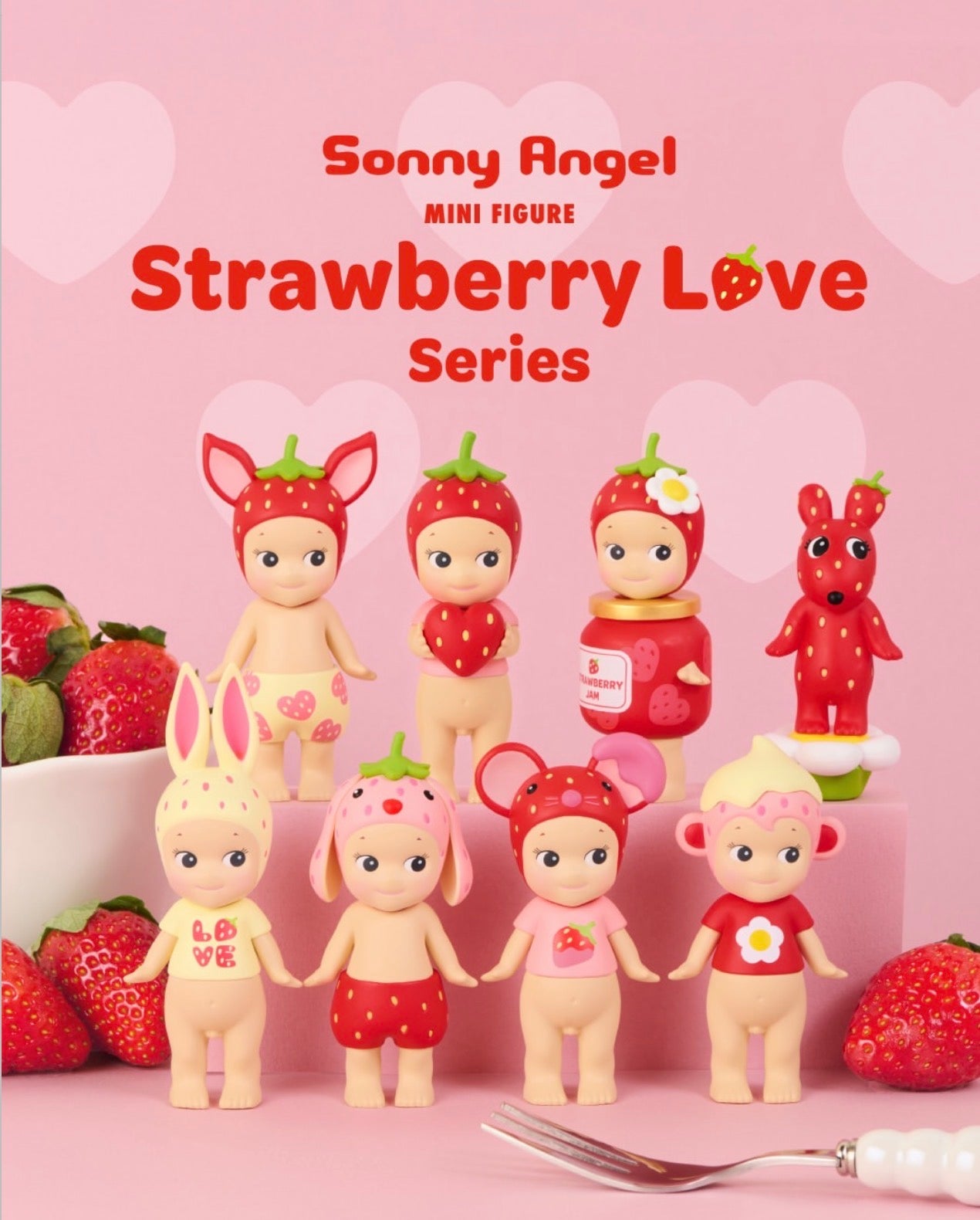 Sonny Angel: Strawberry Love Series