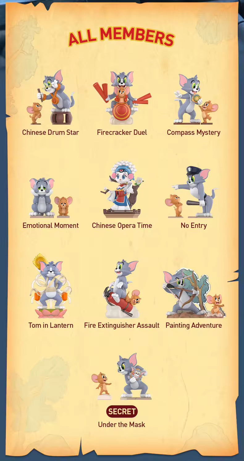 Tom & Jerry: Forbidden Compass Blind Box (1 Random)