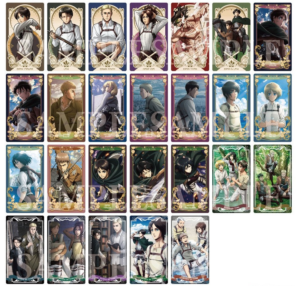 Attack On Titan Arcana Cards 10th Anniversary (1 Pack)