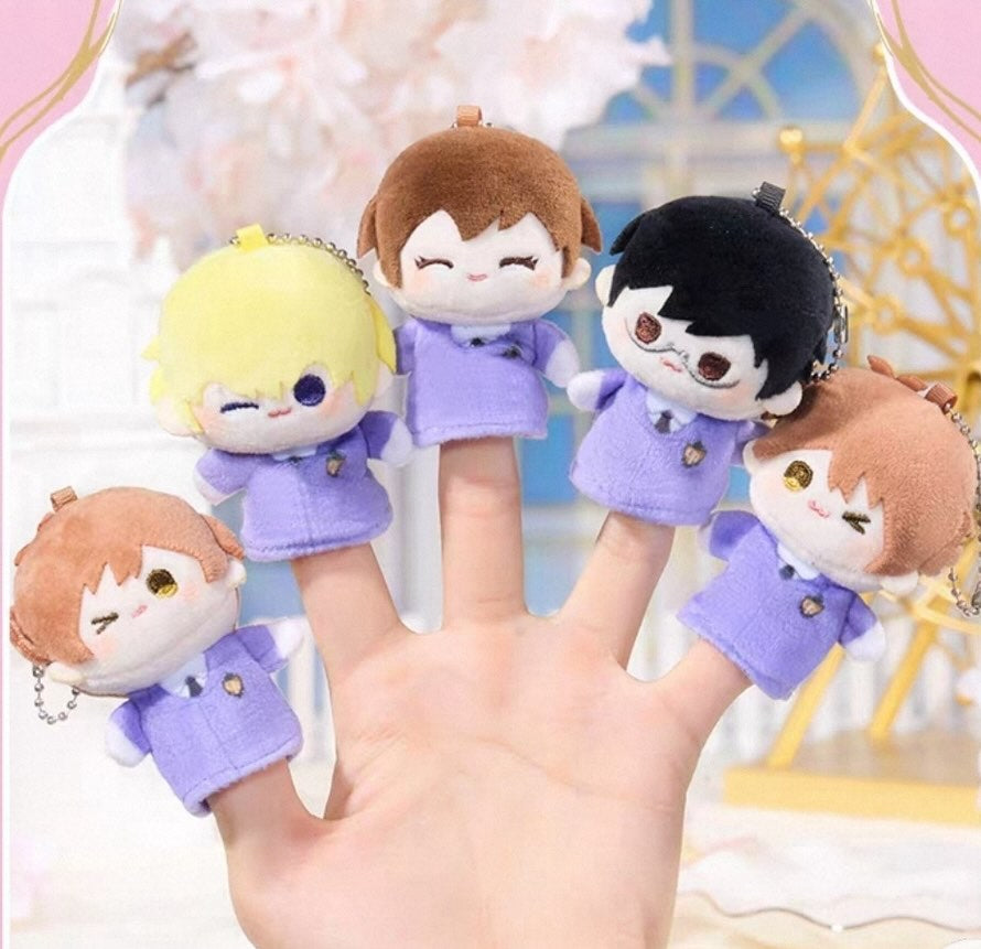 Ouran High School Host Club: plush finger puppets charms
