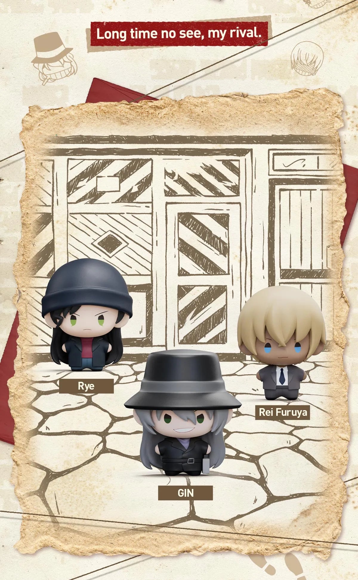 Detective Conan-Super Mini Figure blind box