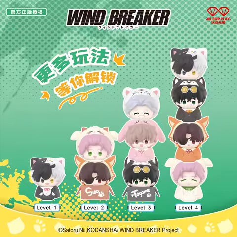 Wind breaker Mini figure blind bag