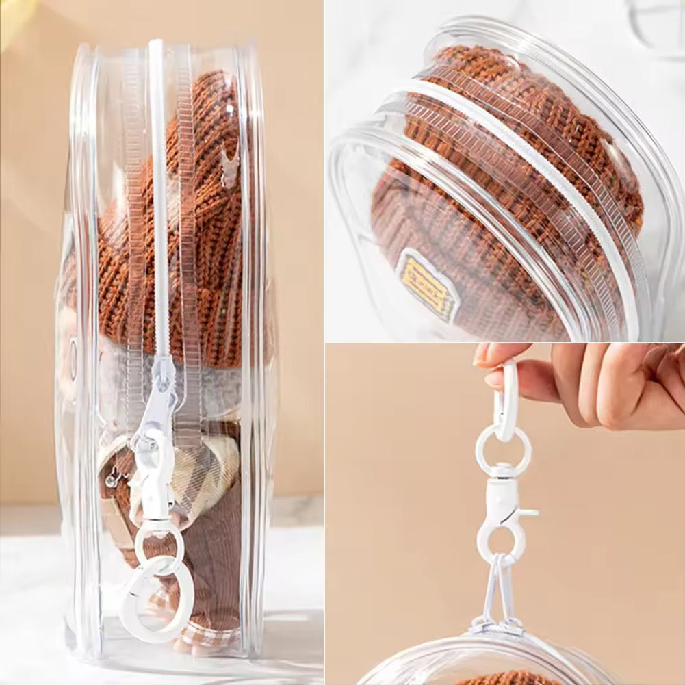Labubu Clear Pouch (White)