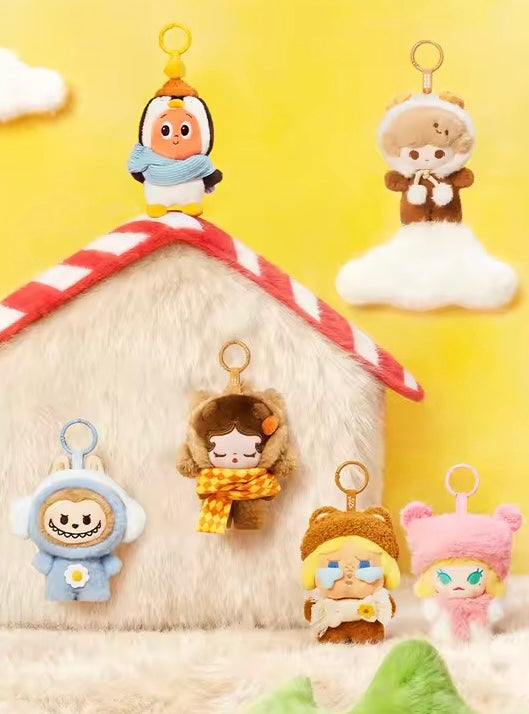 POP MART POP BEAN Fluffy & Cozy Series-Plush Pendant Blind Box (1 random)