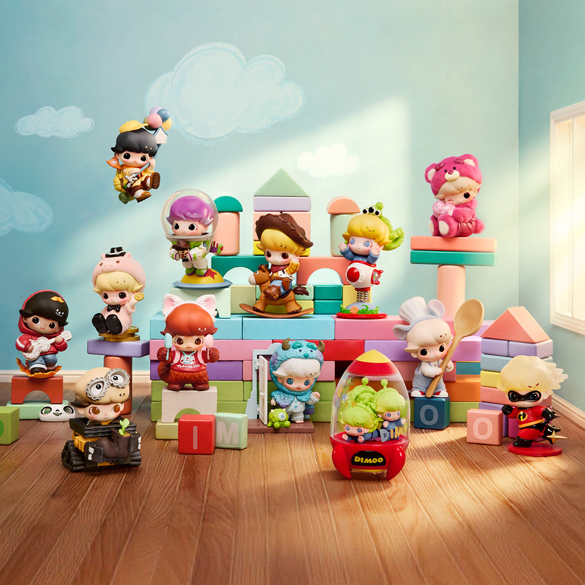 Dimoo Pixar blind box