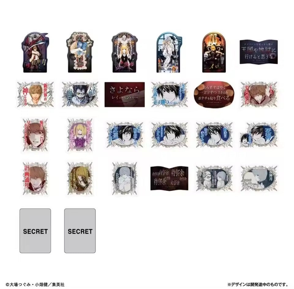 Death Note stickers pack