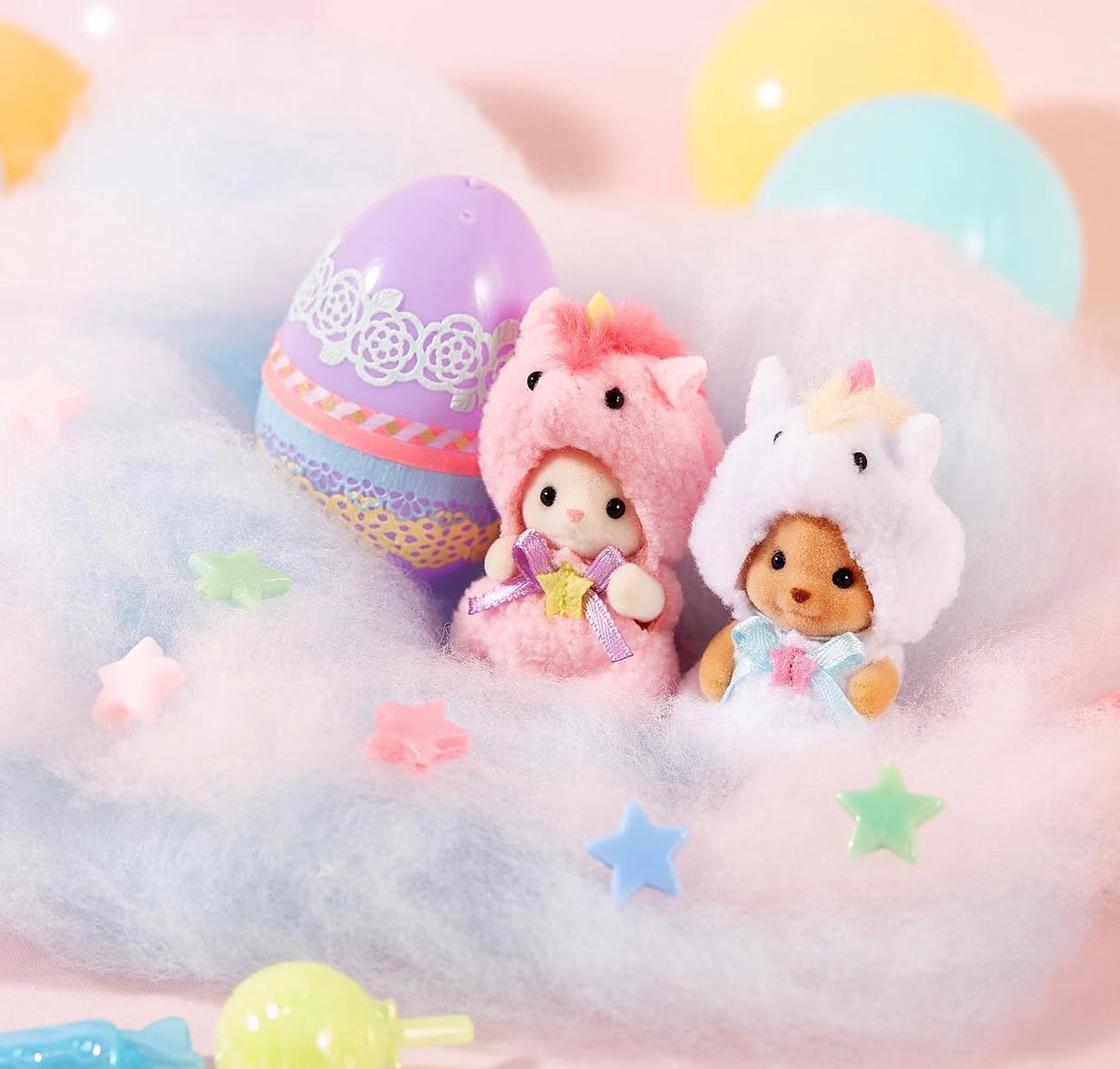 Sylvanian Families Colourful Baby Unicorns set