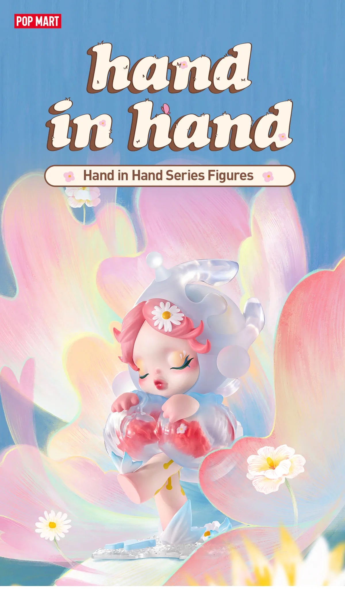 Pop Mart: Hand in Hand Series Figures Blind Box (1 Random)