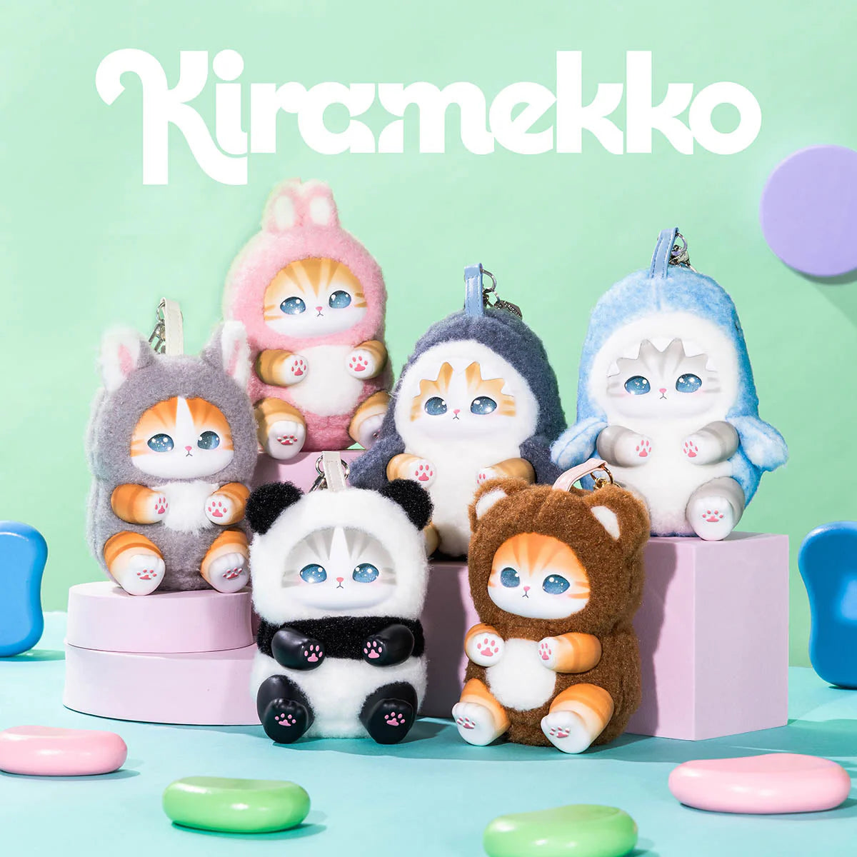 Mofusand Kiramekko Plush Blind Box (1 Random)