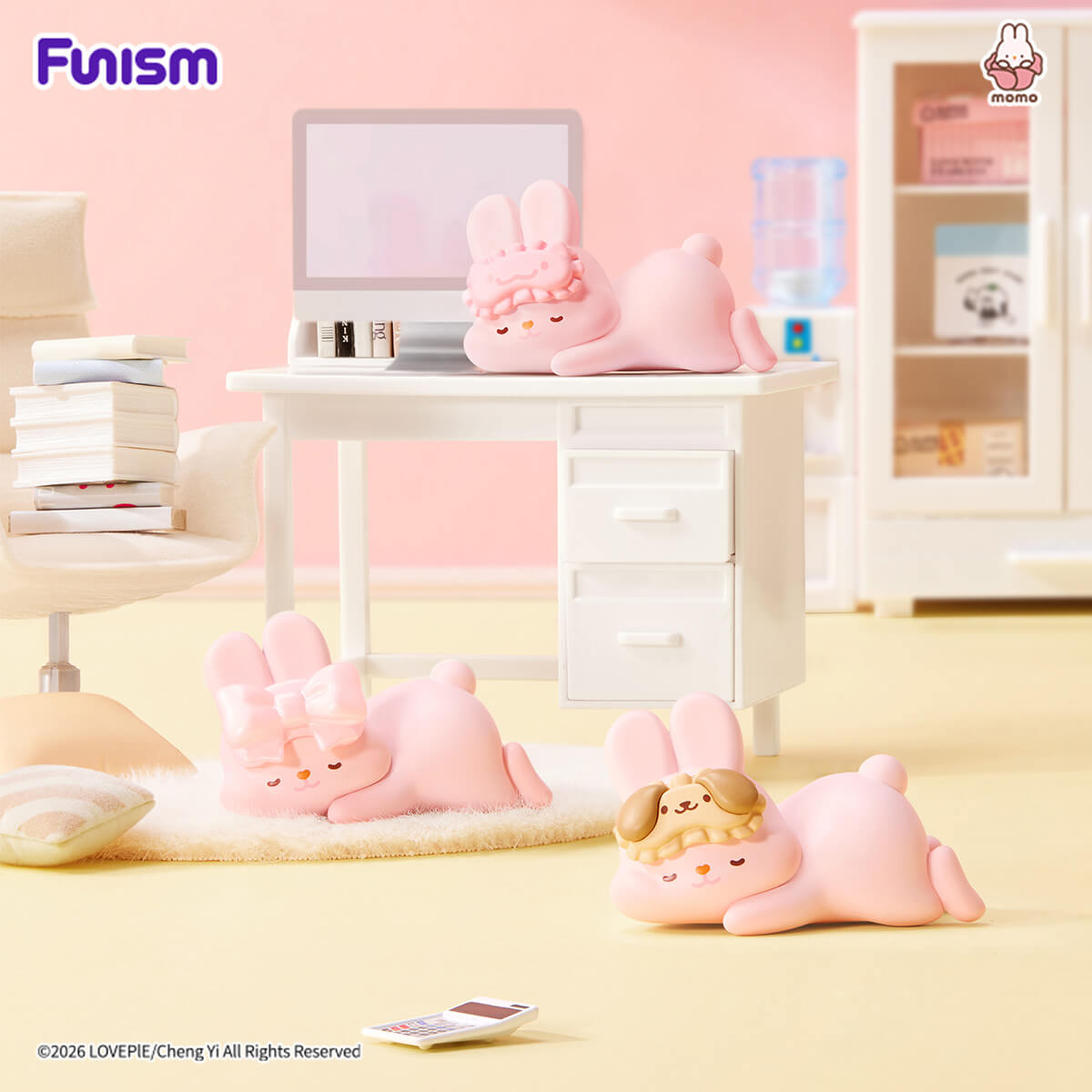 Momo Bunny 24h Life Diary Series blind box
