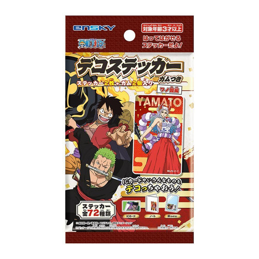 One Piece Wano Country Sticker Gum